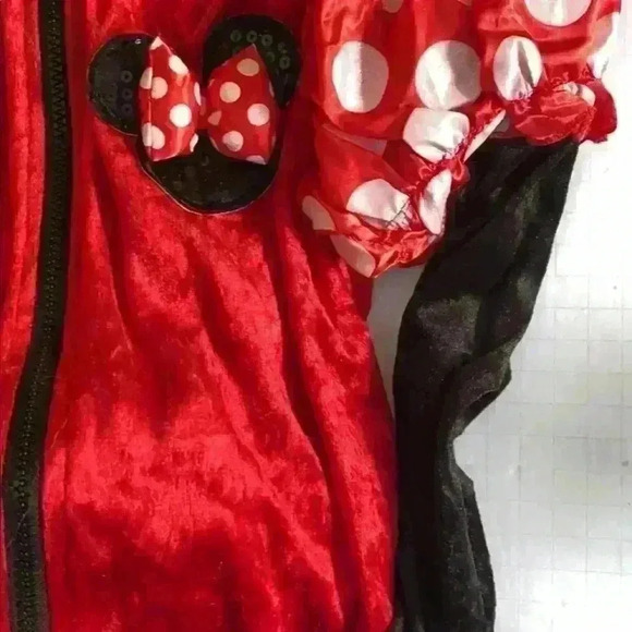 New Minnie Mouse Hoodie with ears size small/medium costume - Picture 5 of 5